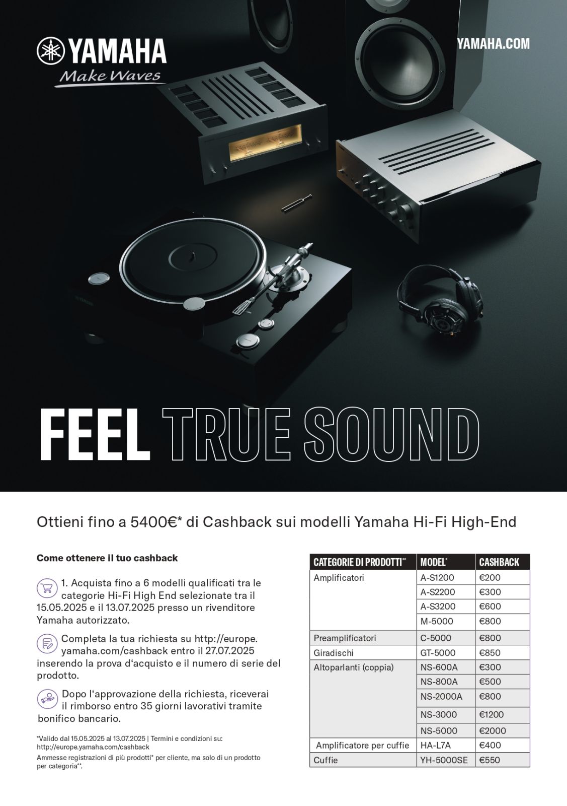 Promo Cashback Yamaha Hi-Fi