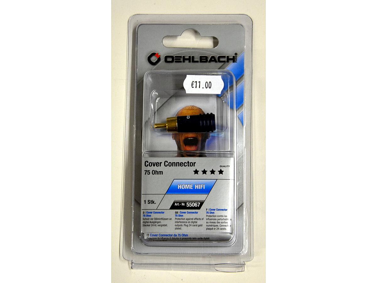 OEHLBACH Cover Connector Cavo di Collegamento Blu
