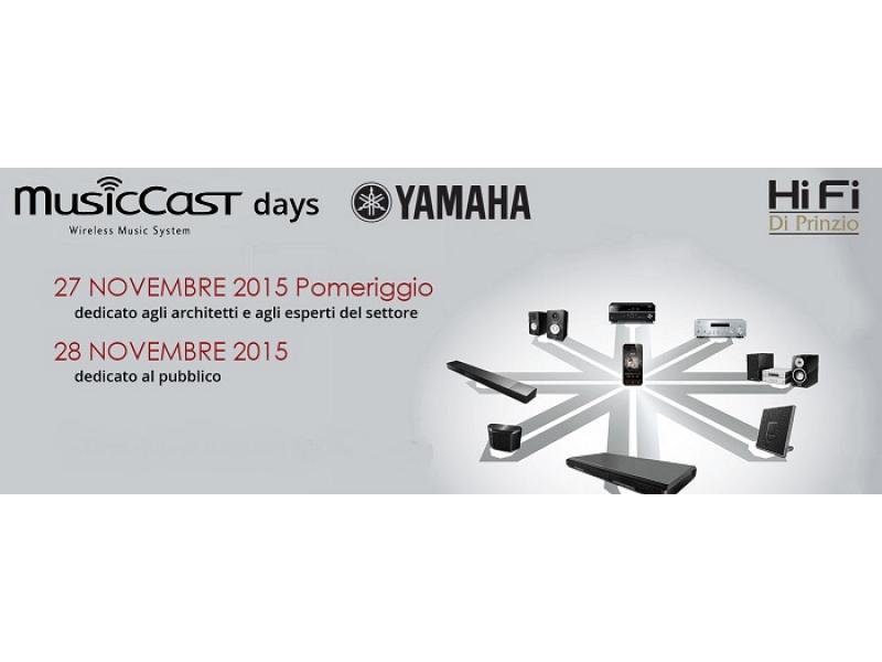 Yamaha MusiCast days 27 e 28 novembre 2015