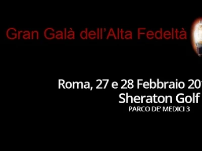 Gran Galà dell’Alta Fedeltà