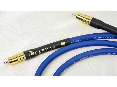 CARDAS AUDIO CLEAR CYGNUS INTERCONNECT RCA RCA 1 MT X 2 CARDAS AUDIO CLEAR CYGNUS INTERCONNECT RCA RCA 1 MT X 2