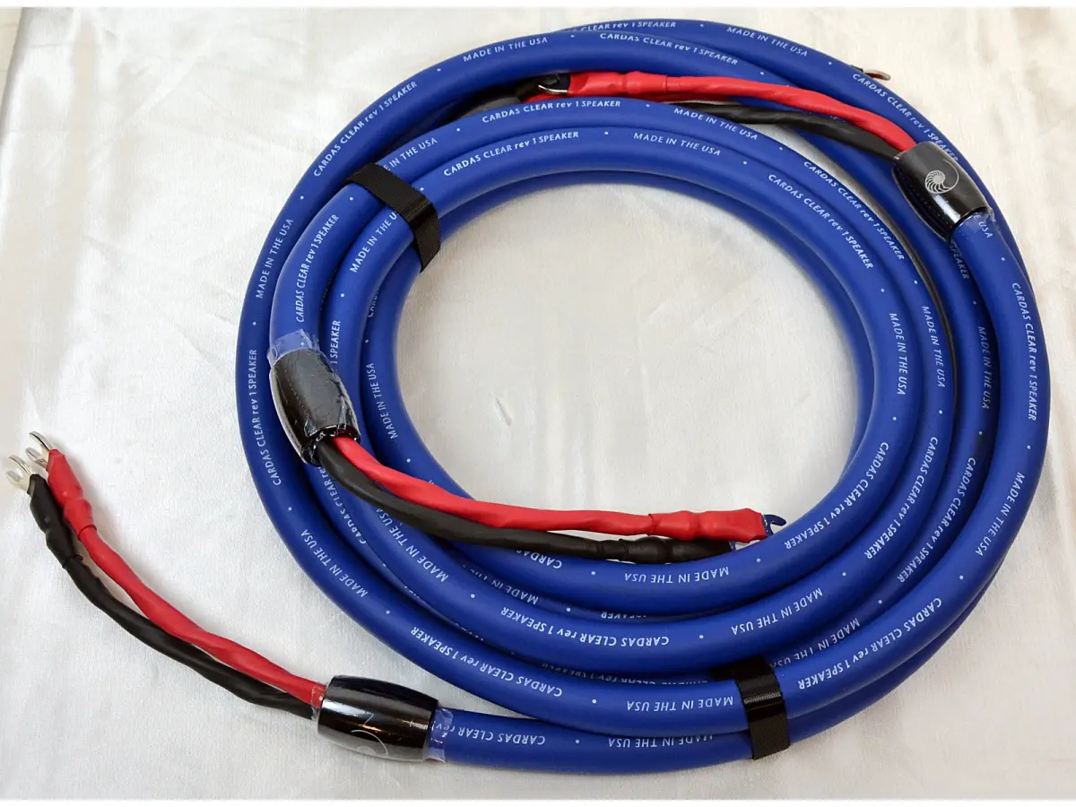 Cardas audio clear 2,5 mt x 2 spade - Cardas Speakers cables for sale on  Hi-Fi Di Prinzio