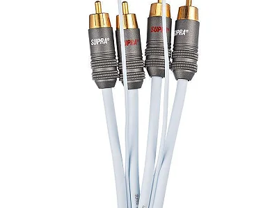 Supra SUPRA PHONO 2RCA-SC BLUE 1,5 M
