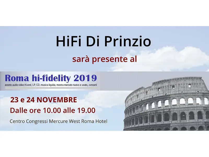 Roma hi-fidelity 2019, 17ettesima Edizione