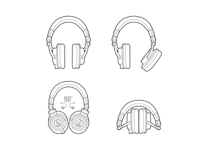 AUDIO TECHNICA ATH-M50X AUDIO TECHNICA ATH-M50X