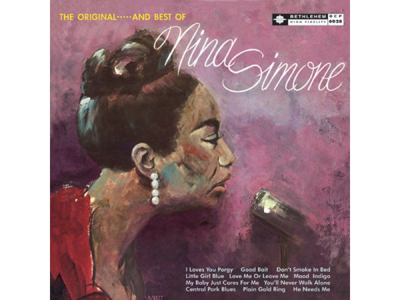 Sound and Music NINA SIMONE: THE ORIGINAL AND BEST OF (LITTLE GIRL BLUE) 1963 MONO