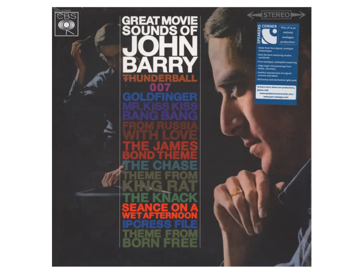 Great Movie Sounds Of John Barry Sound And Music Vinyl Records For 