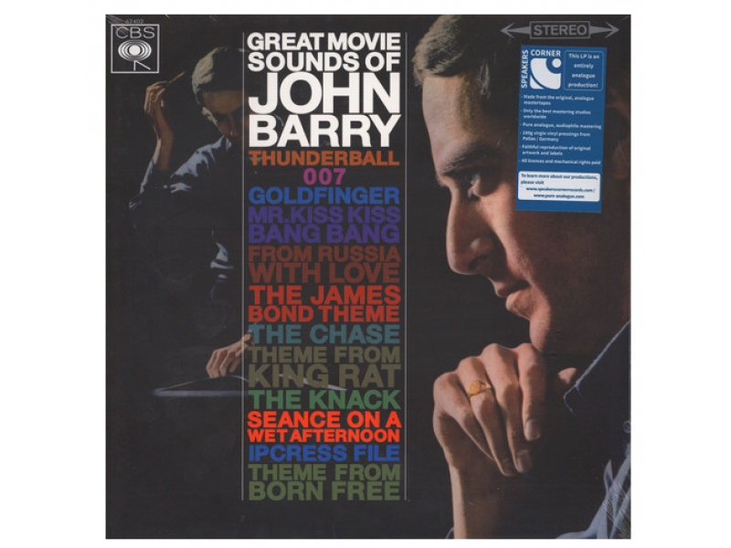 Sound and Music GREAT MOVIE SOUNDS OF JOHN BARRY