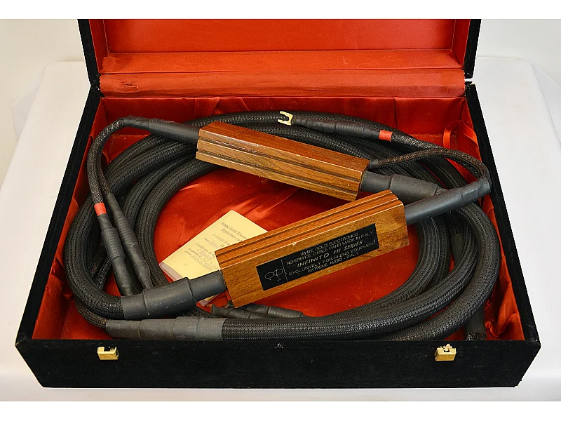 White Gold WHITE GOLD REFERENCE CABLE INFINITO TYPE F II 3 MT X2