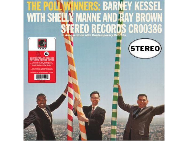 Sound and Music BARNEY KESSEL - RAY BROWN - SHELLY MANNE: THE POLL WINNERS