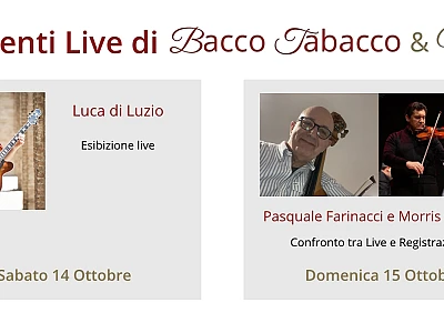 Eventi Live di Bacco Tabacco & Vinile 2023