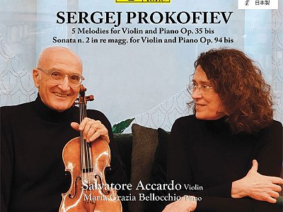 Sound and Music PROKOFIEV: 5 MELODIE PER VIOLINO OP.35 BIS - SONATE PER VIOLINO E PIANO N.2 OP.94 BIS