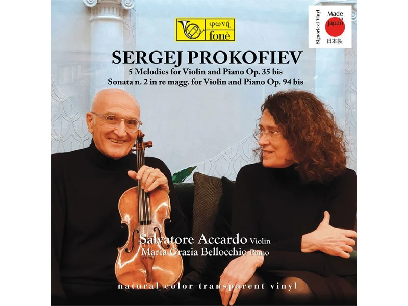 Sound and Music PROKOFIEV: 5 MELODIE PER VIOLINO OP.35 BIS - SONATE PER VIOLINO E PIANO N.2 OP.94 BIS