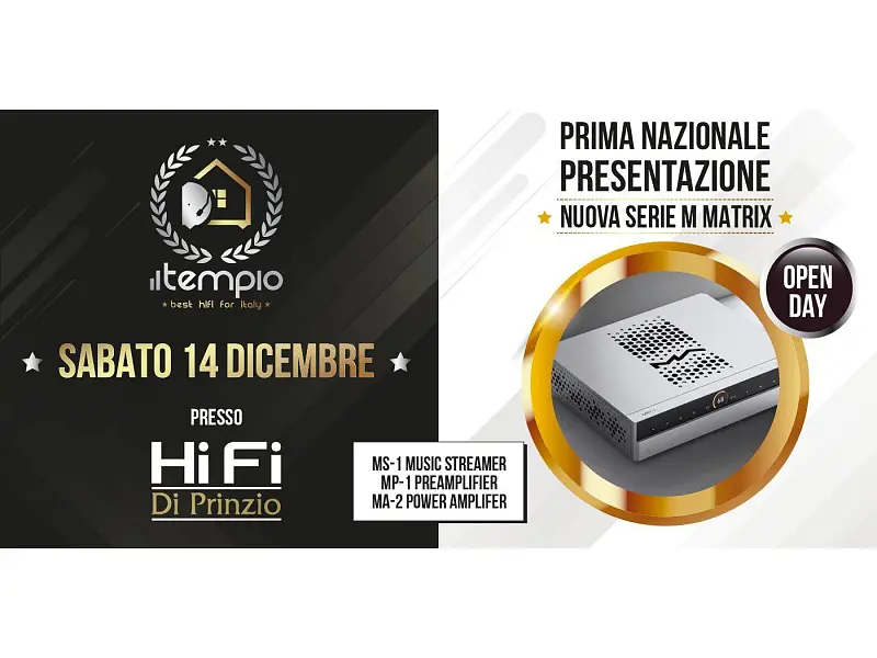Presentazione serie M di Matrix Audio