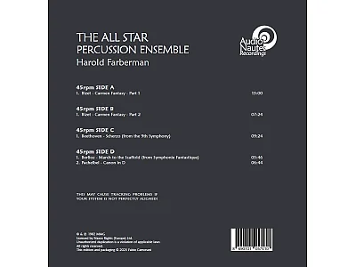 HAROLD FARBERMAN - THE ALL STAR PERCUSSION ENSEMBLE