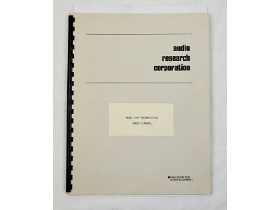 AUDIO RESEARCH SP14 AUDIO RESEARCH SP14