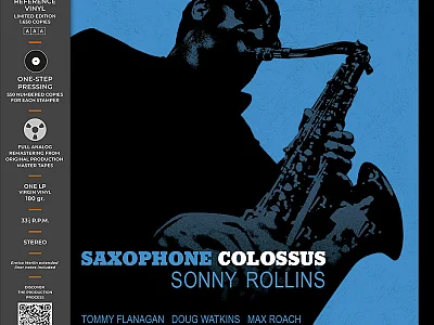 Sound and Music SONNY ROLLINS: SAXOPHONE COLOSSUS (LP STEREO ONE - STEP IN EDIZIONE LIMITATA A 1650 COPIE NUMERATE)