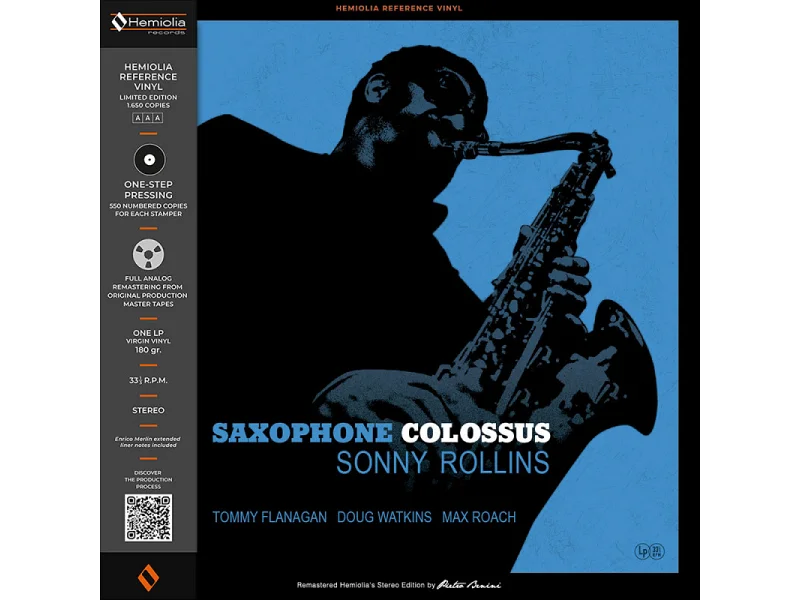 Sound and Music SONNY ROLLINS: SAXOPHONE COLOSSUS (LP STEREO ONE - STEP IN EDIZIONE LIMITATA A 1650 COPIE NUMERATE)