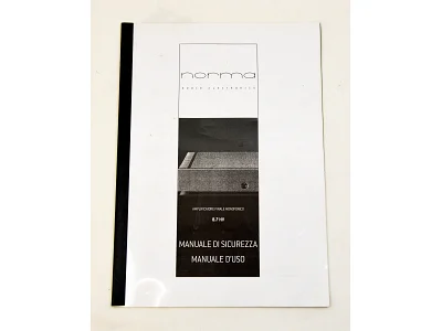 NORMA MODEL 8.7 HV NORMA MODEL 8.7 HV